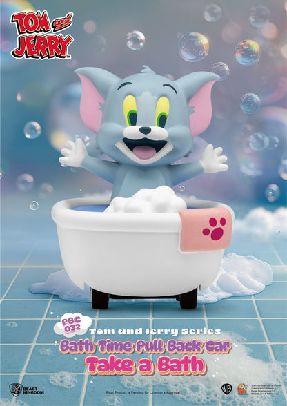 Tom and Jerry: Bath Time: Box of 6 Pull Back Cars