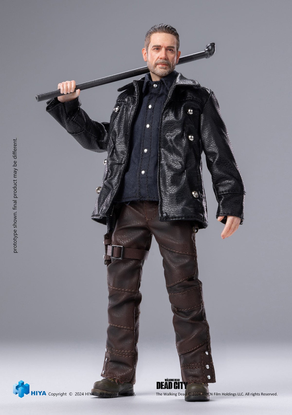 The Walking Dead: Dead City Exquisite Super Negan 1/12 Scale PX Previews Exclusive Action Figure - Hiya Toys Action Figures