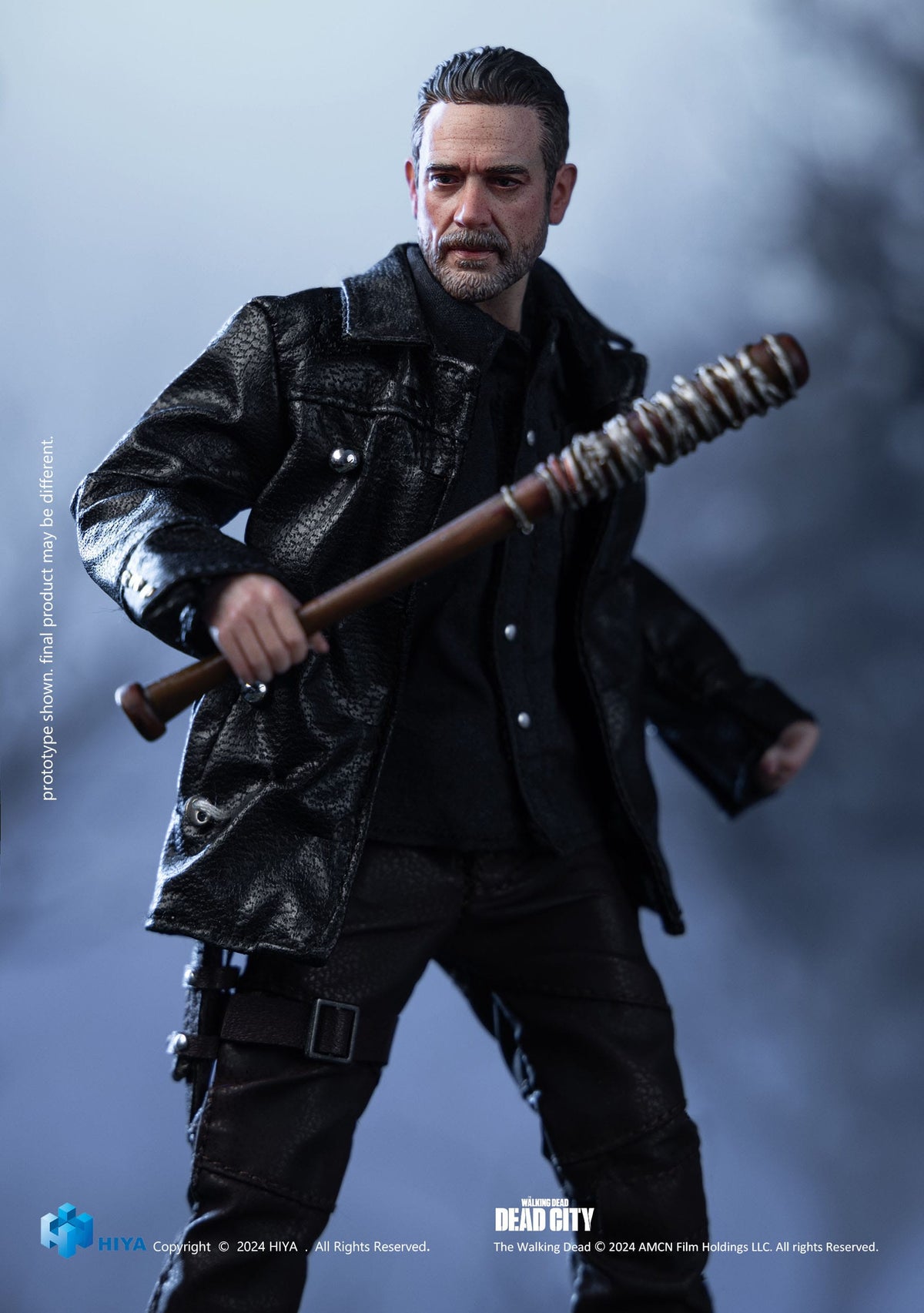 The Walking Dead: Dead City Exquisite Super Negan 1/12 Scale PX Previews Exclusive Action Figure - Hiya Toys Action Figures