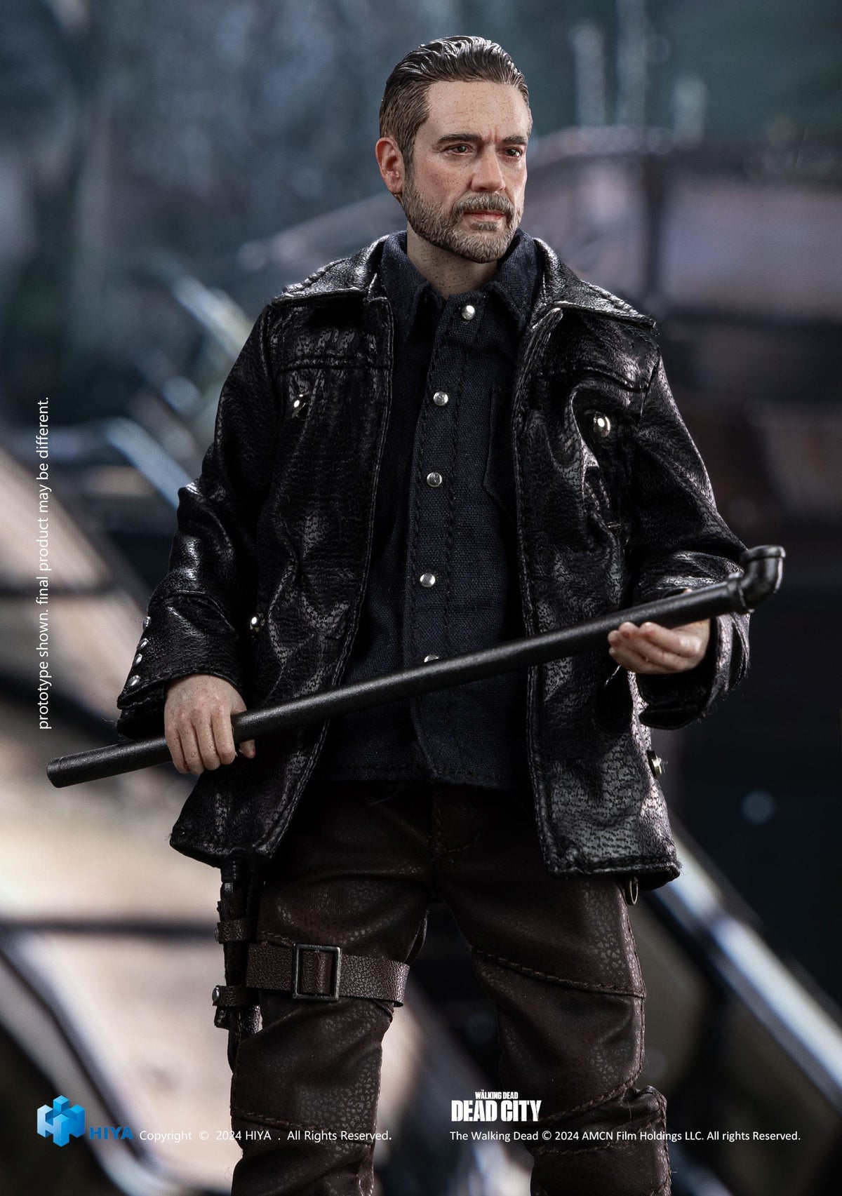The Walking Dead: Dead City Exquisite Super Negan 1/12 Scale PX Previews Exclusive Action Figure - Hiya Toys Action Figures