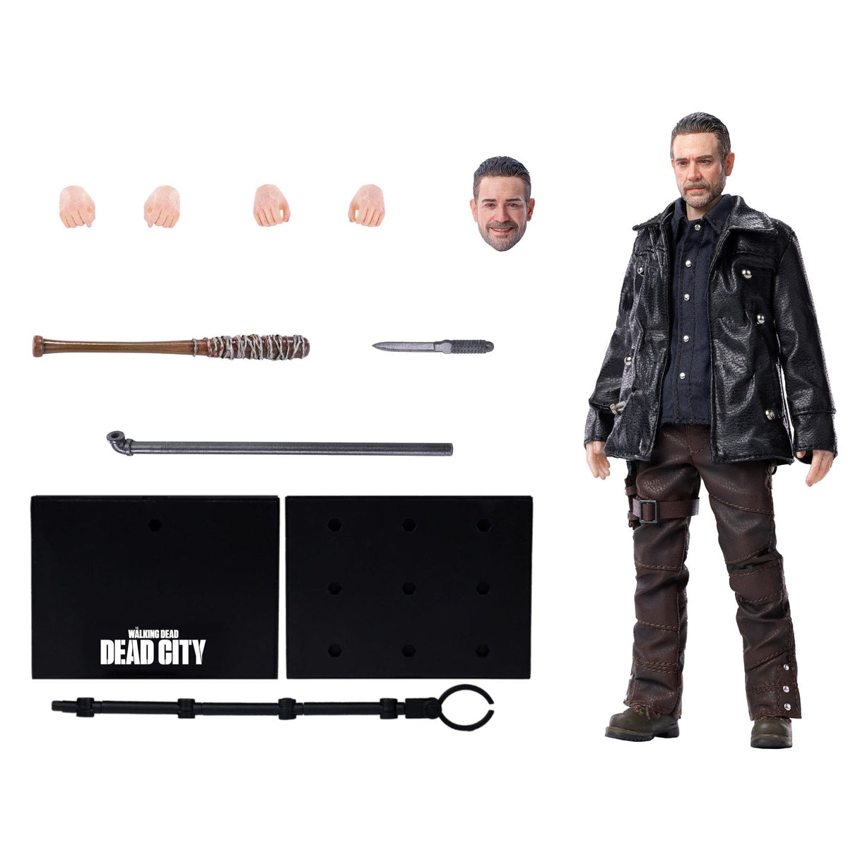 The Walking Dead: Dead City Exquisite Super Negan 1/12 Scale PX Previews Exclusive Action Figure - Hiya Toys Action Figures