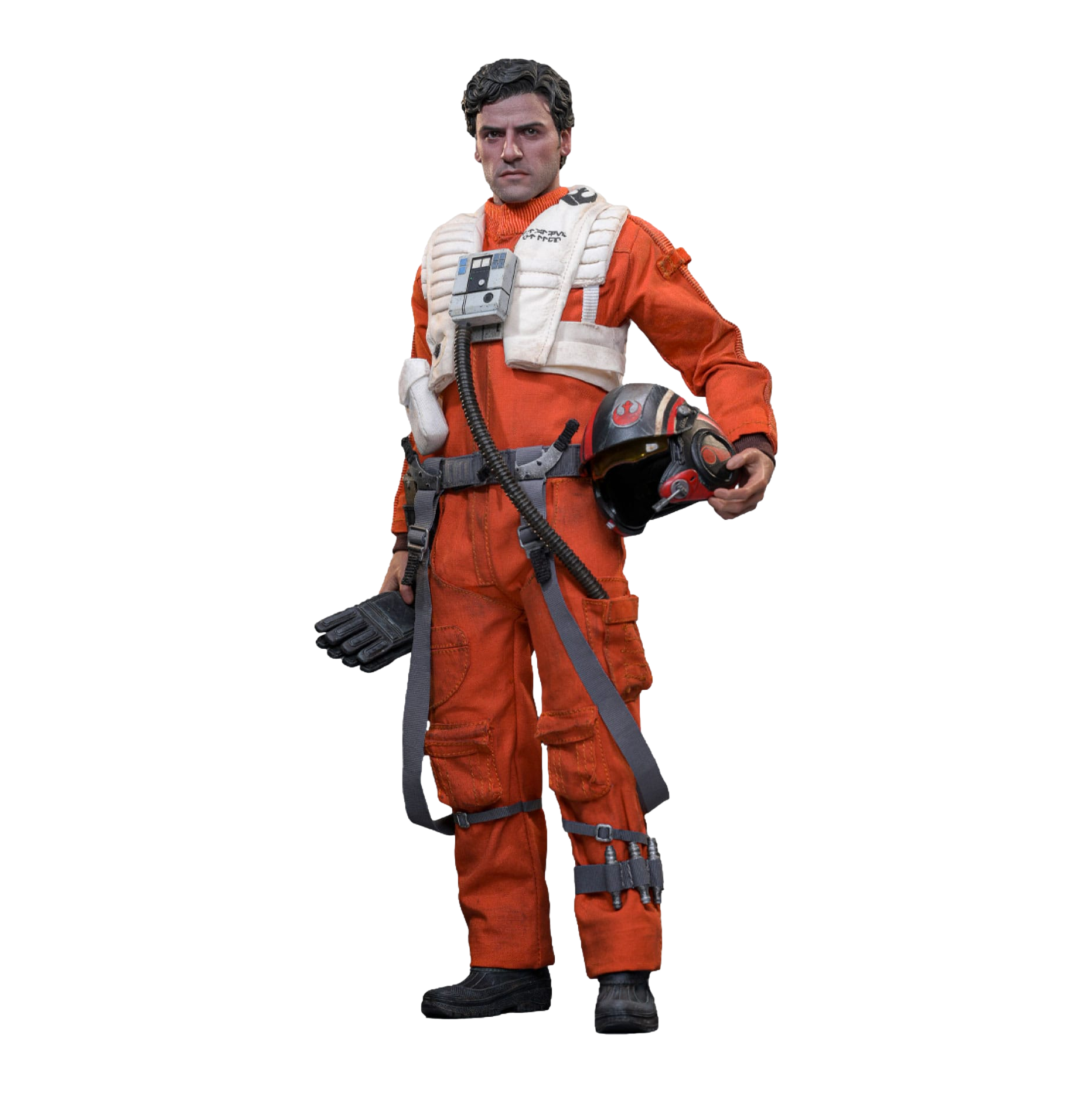 Star Wars: Episode VII: The Force Awakens: Poe Dameron: 1/6th Action Figure: Hot Toys Hot Toys