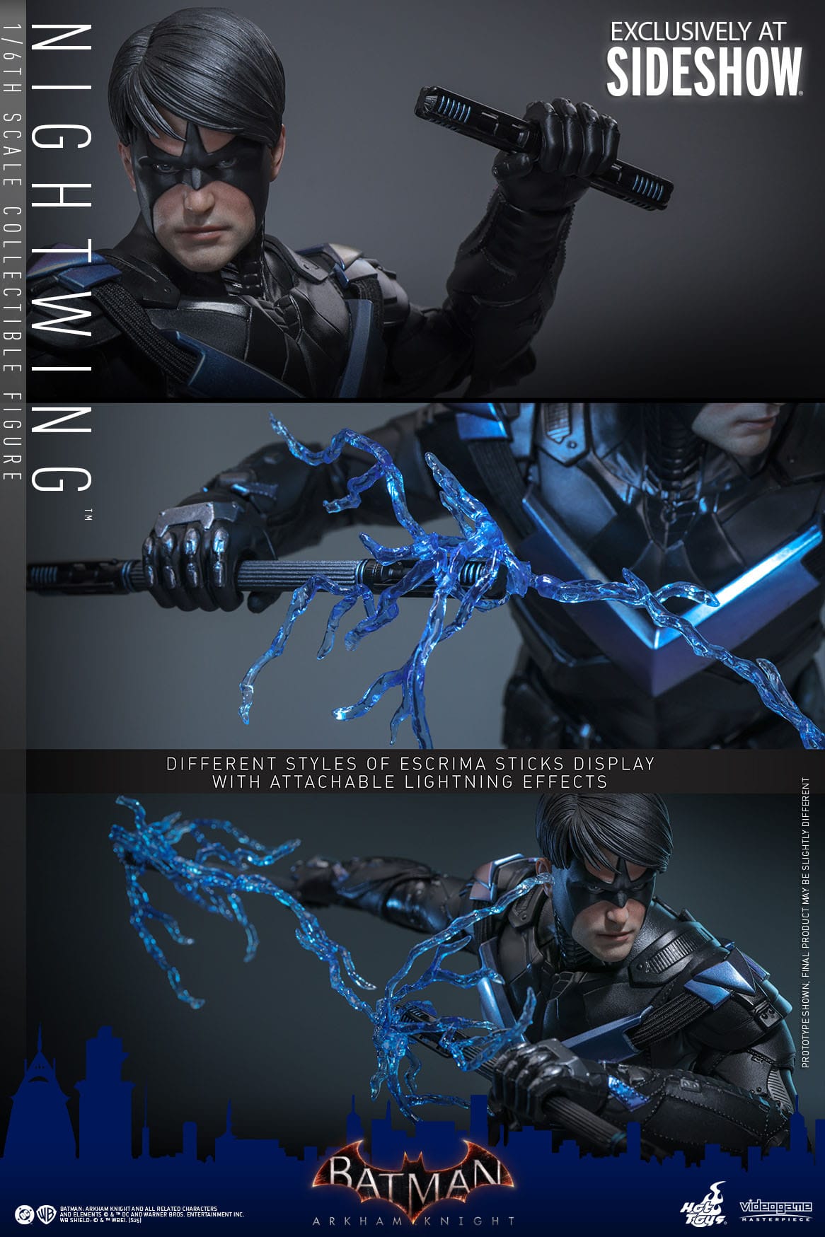 Batman: Arkham Knight: Nightwing: 1/6th Action Figure - Hot Toys Action Figure