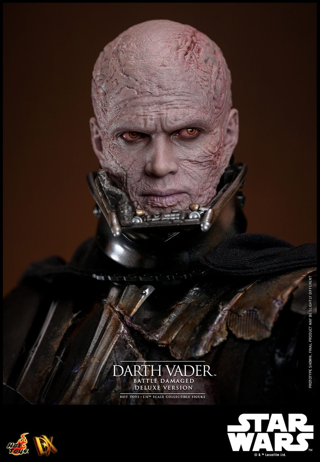 Star Wars DX45 Darth Vader (Battle Damaged) Deluxe 1/6th Scale Collectible Figure - Hot Toys Action Figures