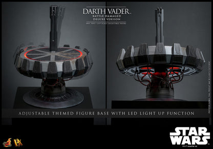 Star Wars DX45 Darth Vader (Battle Damaged) Deluxe 1/6th Scale Collectible Figure - Hot Toys Action Figures