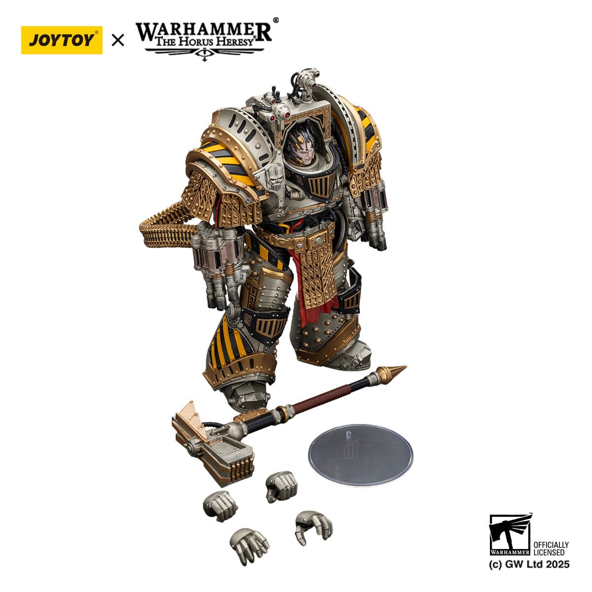 Warhammer: The Horus Heresy: Iron Warriors: Perturabo, Primarch of the IVth Legion: Action Figure: Joy Toy