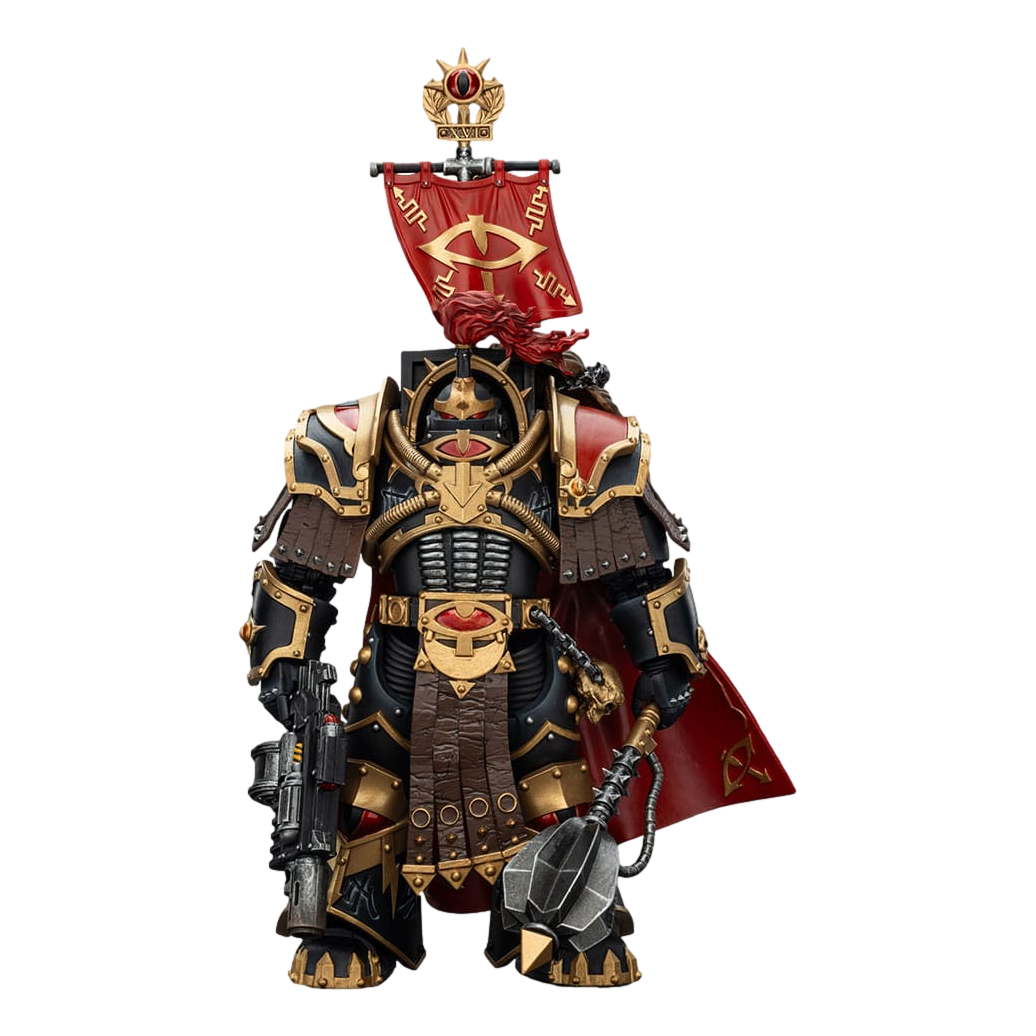 Warhammer: The Horus Heresy: Sons of Horus: Legion Cataphractii Praetorwith Combi-Melta and Power Maul: 1/18 Scale Action Figure