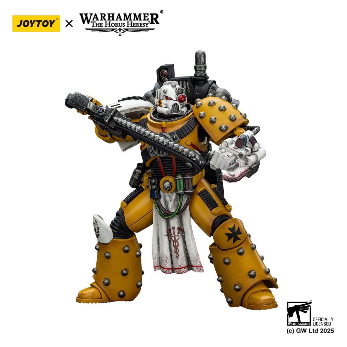 Warhammer: The Horus Heresy: Imperial Fists: Legion Apothecary: 1/18 Scale Action Figure
