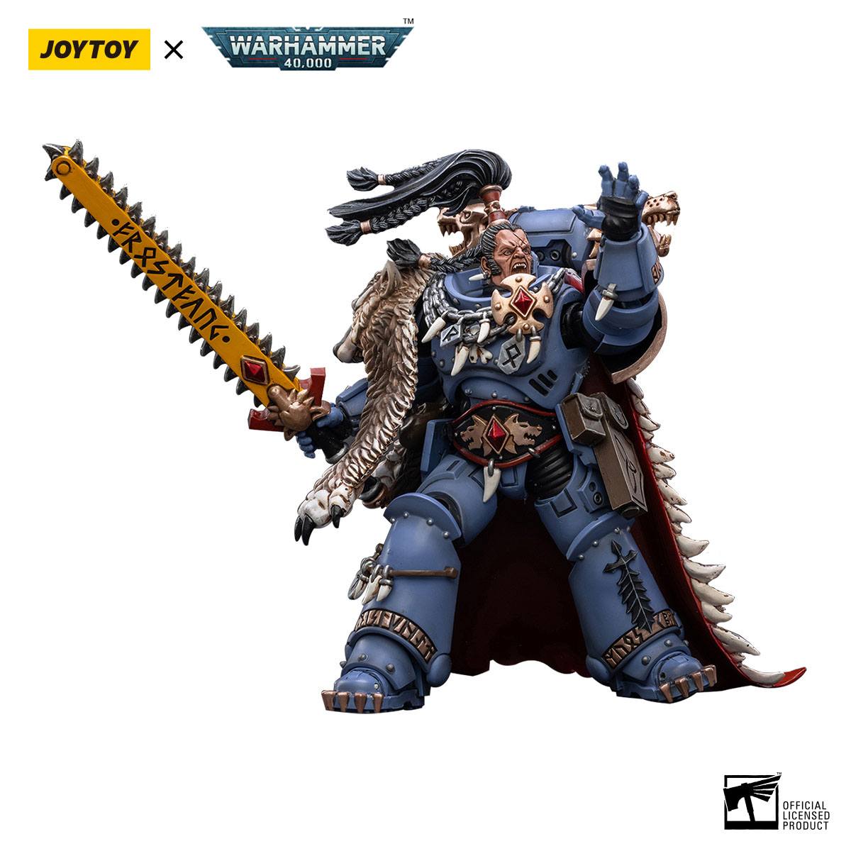 Warhammer: 40K: Space Wolves: Ragnar Blackmane - Joy Toy Action Figures