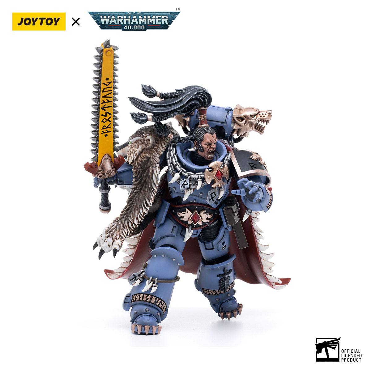 Warhammer: 40K: Space Wolves: Ragnar Blackmane - Joy Toy Action Figures
