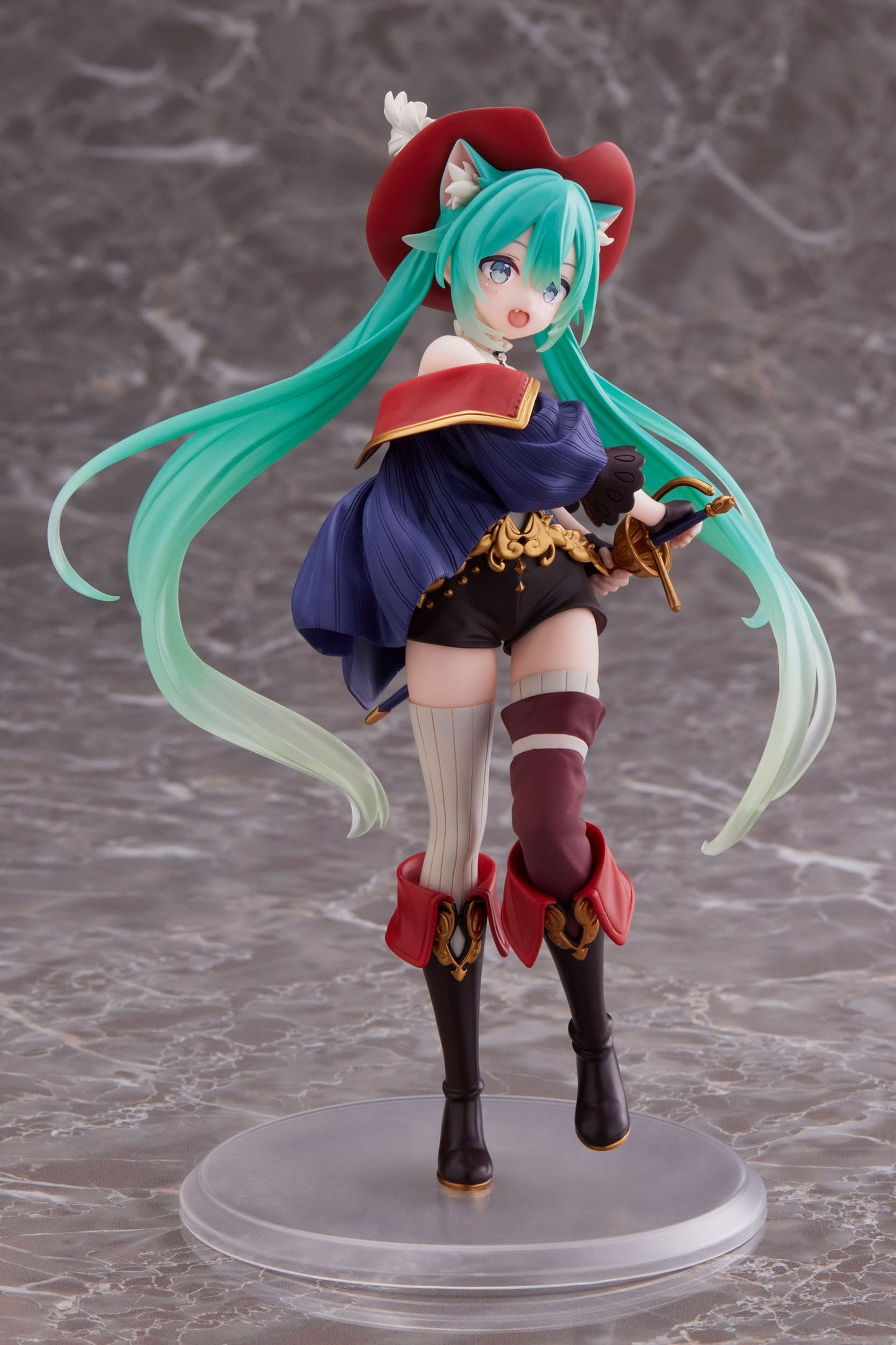 Vocaloid Hatsune Miku (Puss in Boots) Wonderland Figure (Reissue)