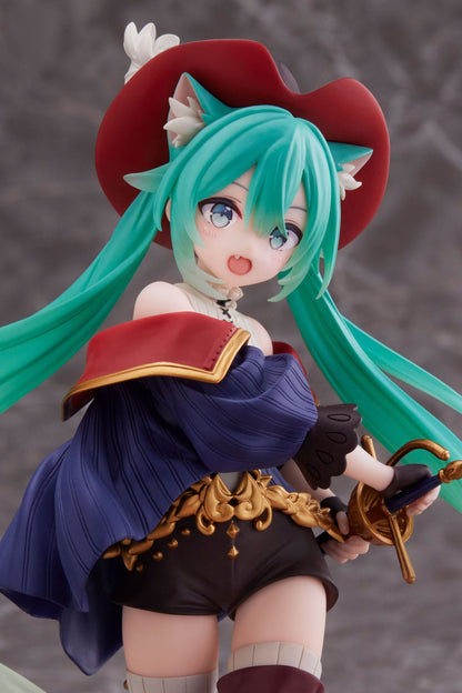 Vocaloid Hatsune Miku (Puss in Boots) Wonderland Figure (Reissue)