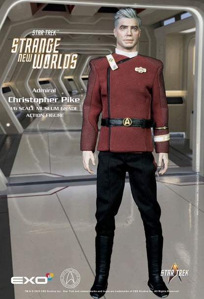 Star Trek: Strange New Worlds: Admiral Christopher Pike: 1/6 Scale Figure