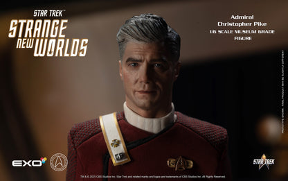 Star Trek: Strange New Worlds: Admiral Christopher Pike: 1/6 Scale Figure