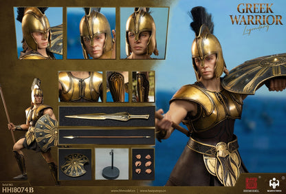 Empire Legion: Greek Legendary Warrior: 1/6 Action Figure HH18074B - Haoyu Toys Action Figures