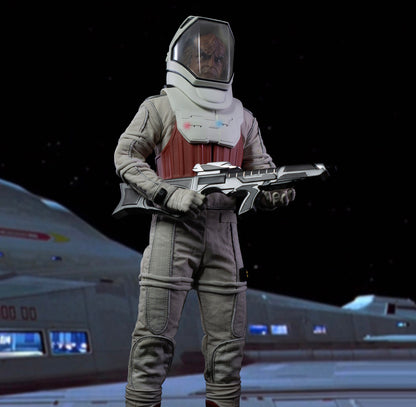 Star Trek: First Contact: Lt. Commander Worf in EVA Suit: 1/6 Scale Figure