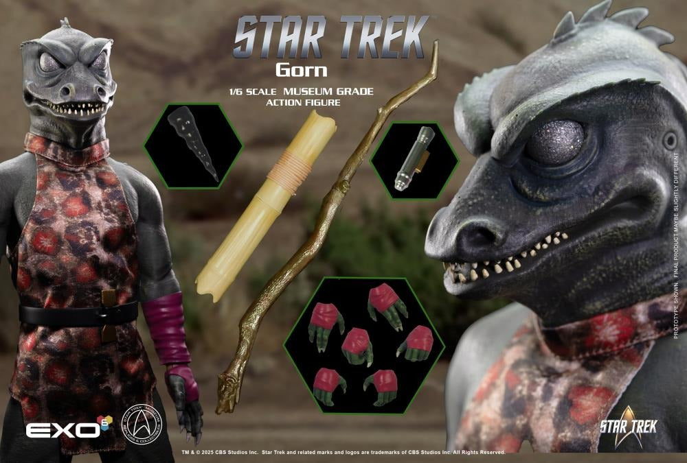 Star Trek: The Original Series Gorn (The Cage): Exo-6