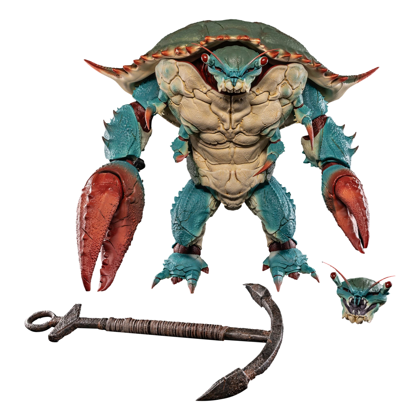 Mythic Legions: Dawns of Discovery Actionfigur Bulwarqq Deluxe Monster - Four Horsemen Toy Design Action Figures