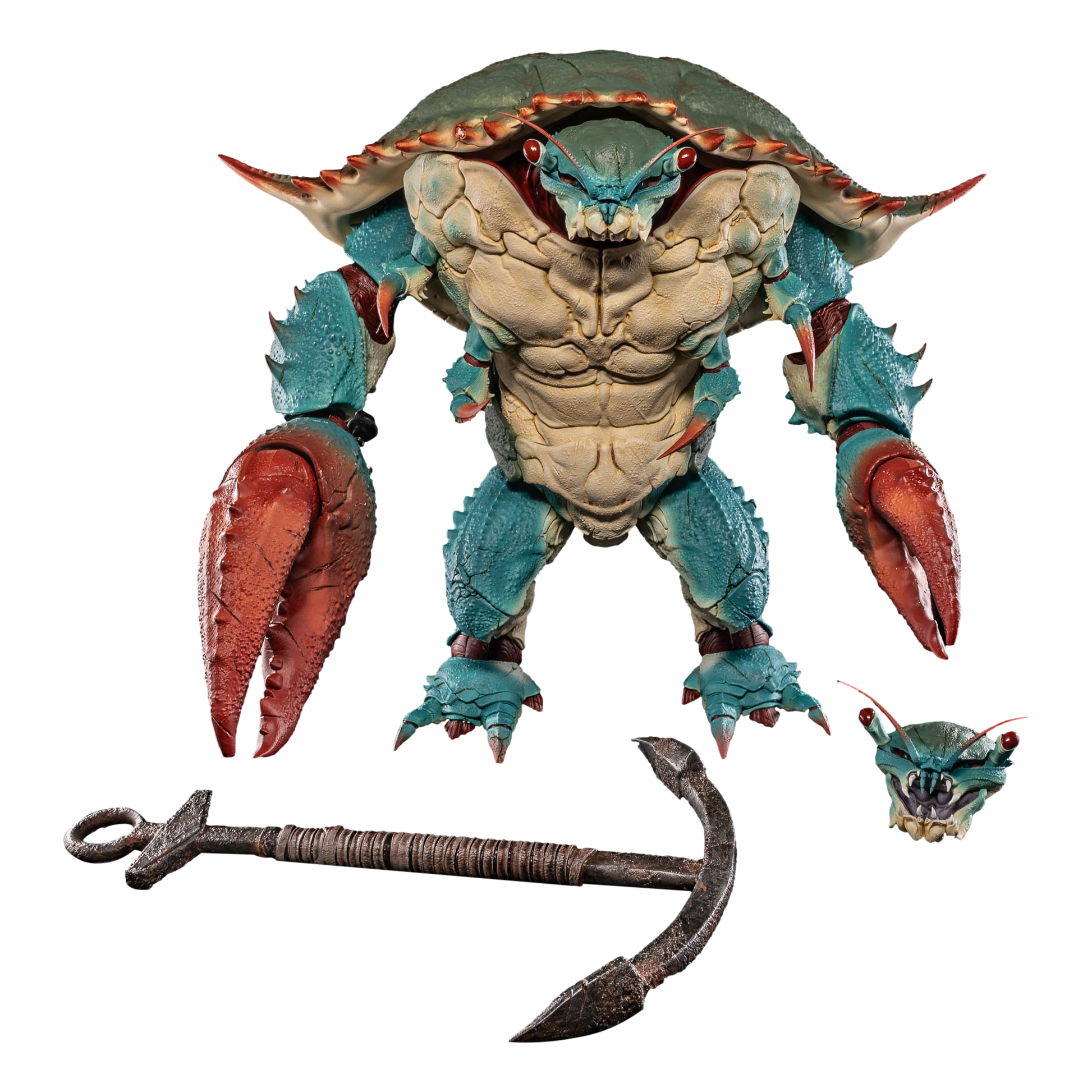 Mythic Legions: Dawns of Discovery Actionfigur Bulwarqq Deluxe Monster - Four Horsemen Toy Design Action Figures