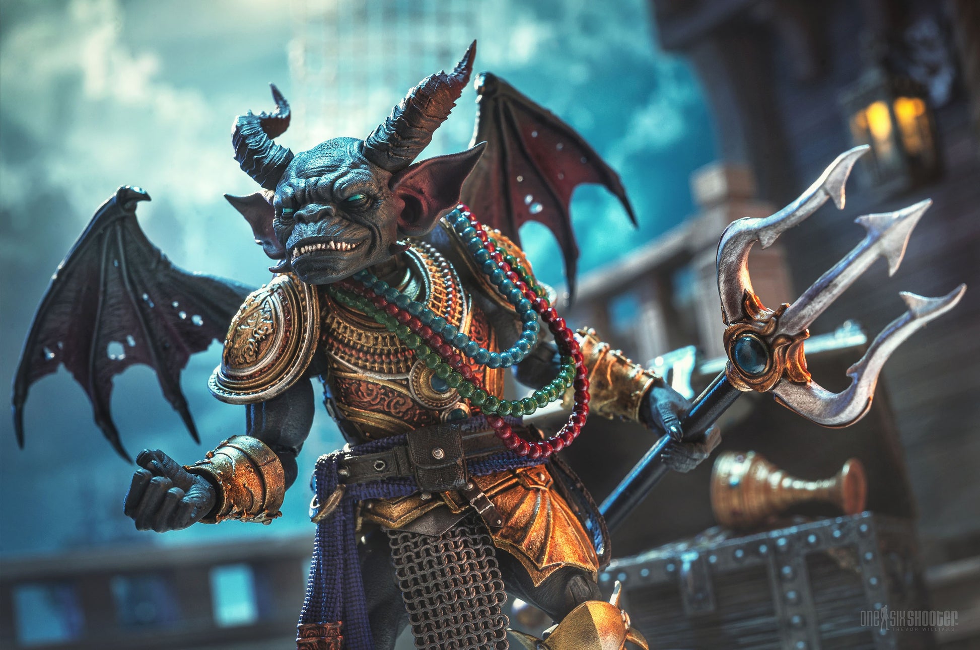 Mythic Legions: Dawns of Discovery Actionfigur Dzinjar - Four Horsemen Toy Design Action Figures