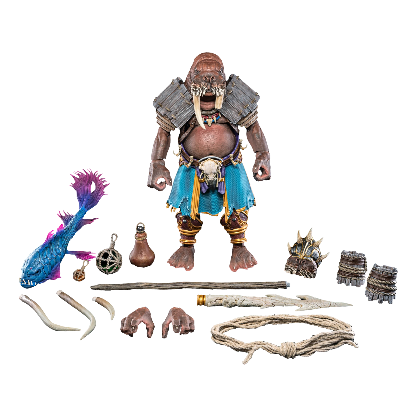 Mythic Legions: Dawns of Discovery Actionfigur Odobenn Ogre-scale - Four Horsemen Toy Design Action Figures