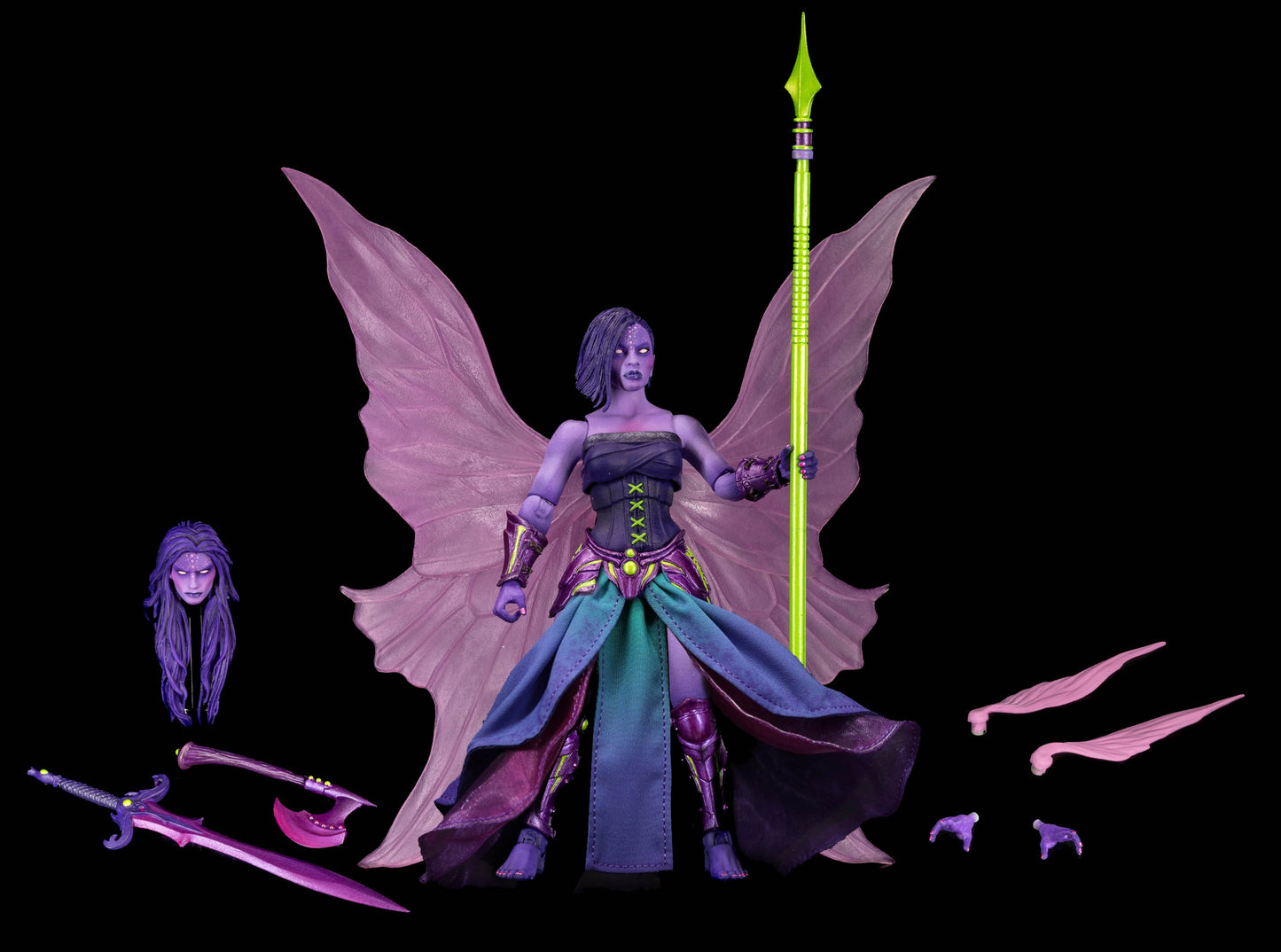 Mythic Legions: The Yemaya Divine: (Deluxe Ver.) Action Figure