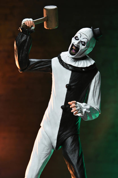 Terrifier 2: The Clown & Little Pale Girl: Ultimate 7 Inch: Action Figure 2-Pack - Neca Action Figures