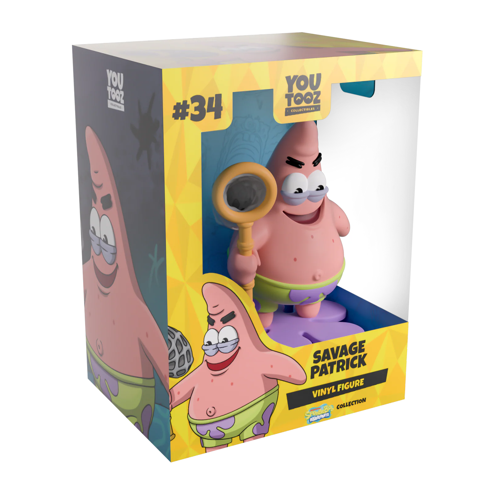 Spongebob Squarepants: Savage Patrick: Vinyl Figure - YouTooz Vinyl Figure