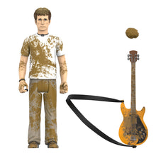 Green Day ReAction Action Figure Wave 01 Mike Dirnt (Mud Fight) - Super7 Action Figures