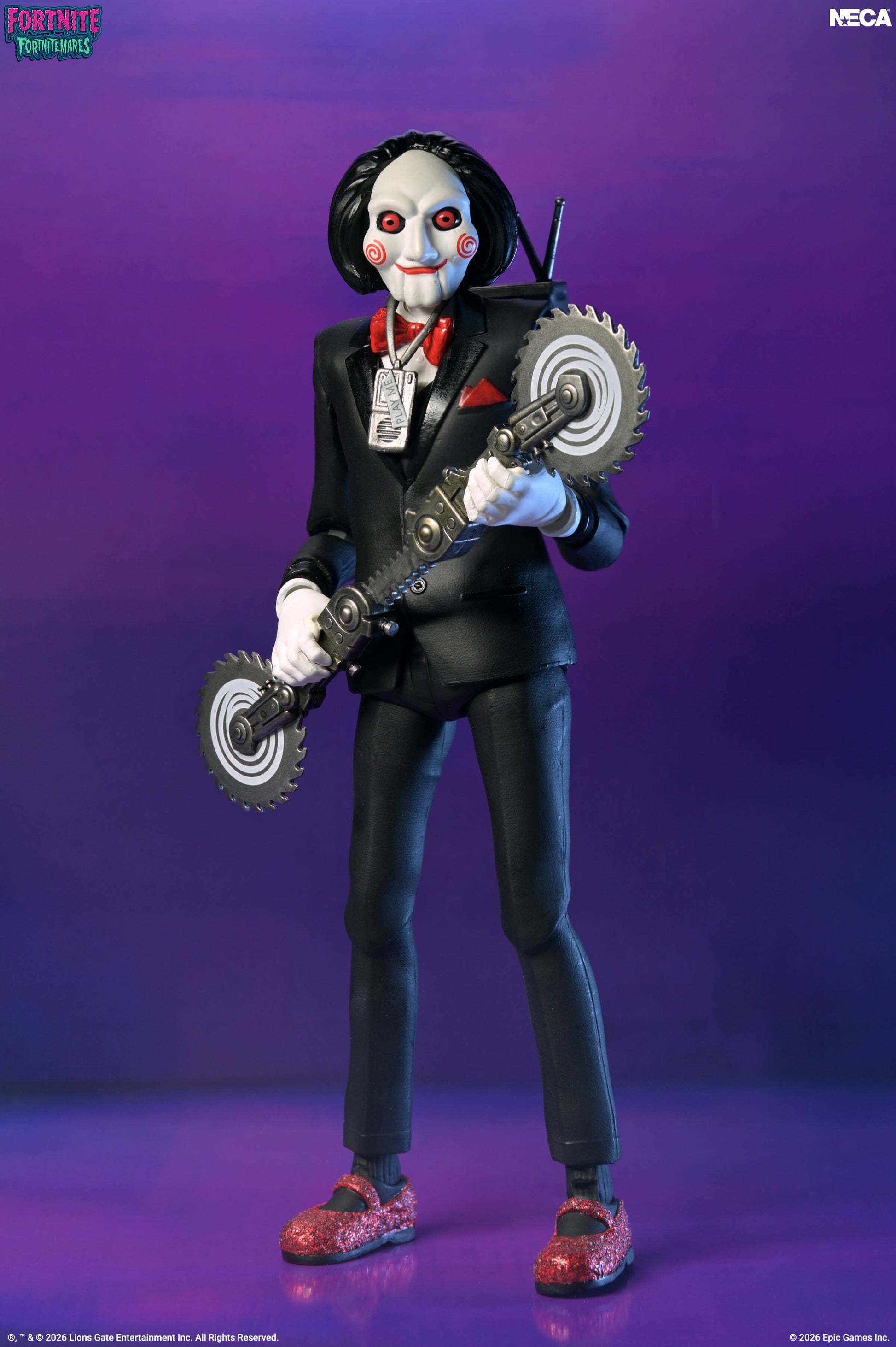 Fortnite x Saw: Fortnitemares: Billy; Action Figure - Neca Action Figures