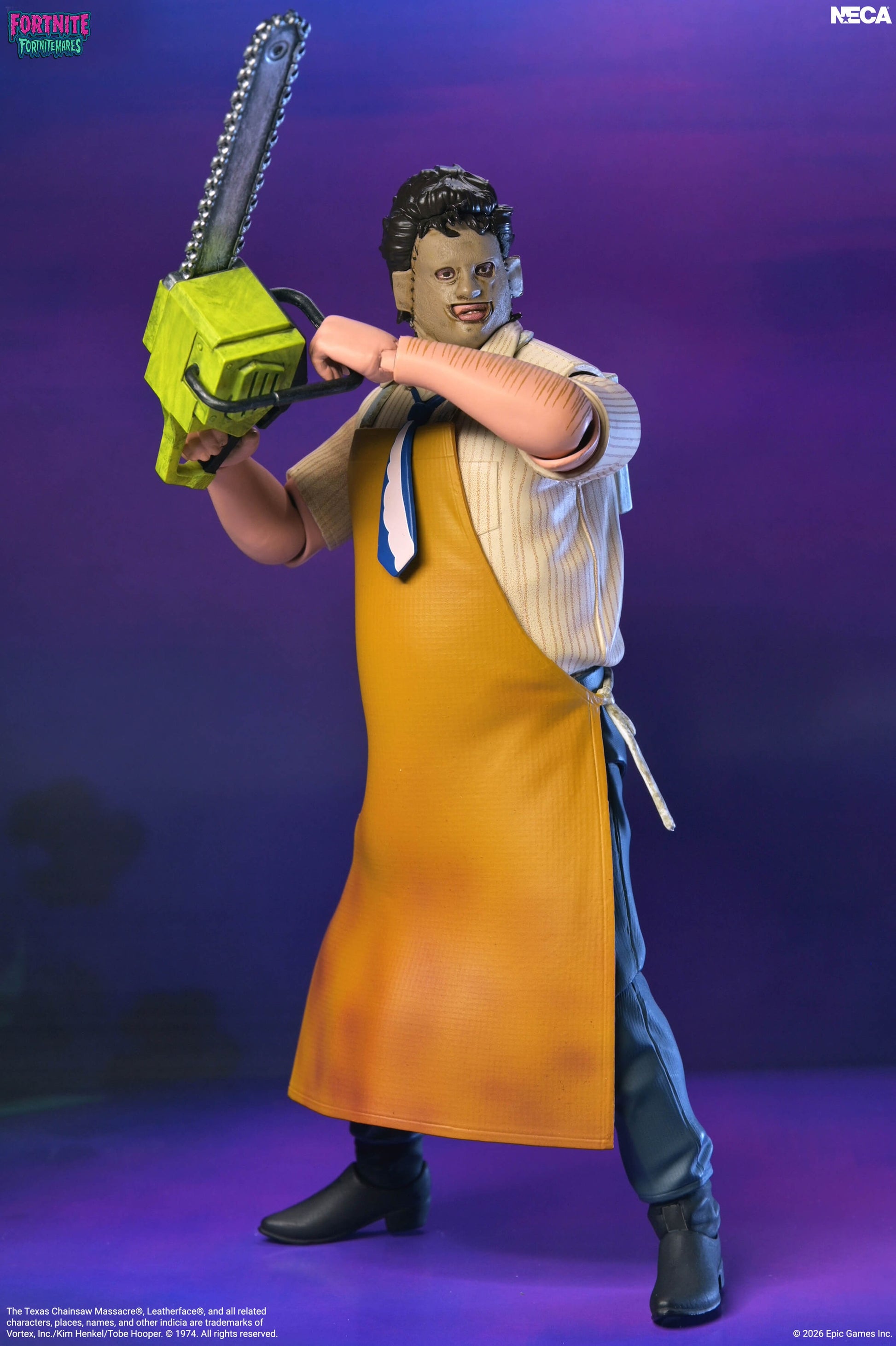 Fortnite x Texas Chainsaw Massacre: Fortnitemares: Leatherface: Action Figure - Neca Action Figures