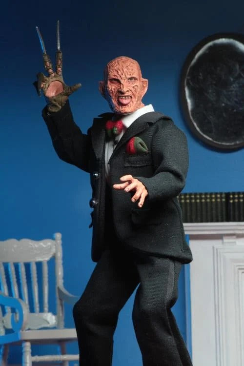 A Nightmare on Elm Street: Freddy Krueger (Tuxedo) 8 Inch: Clothed Action Figure