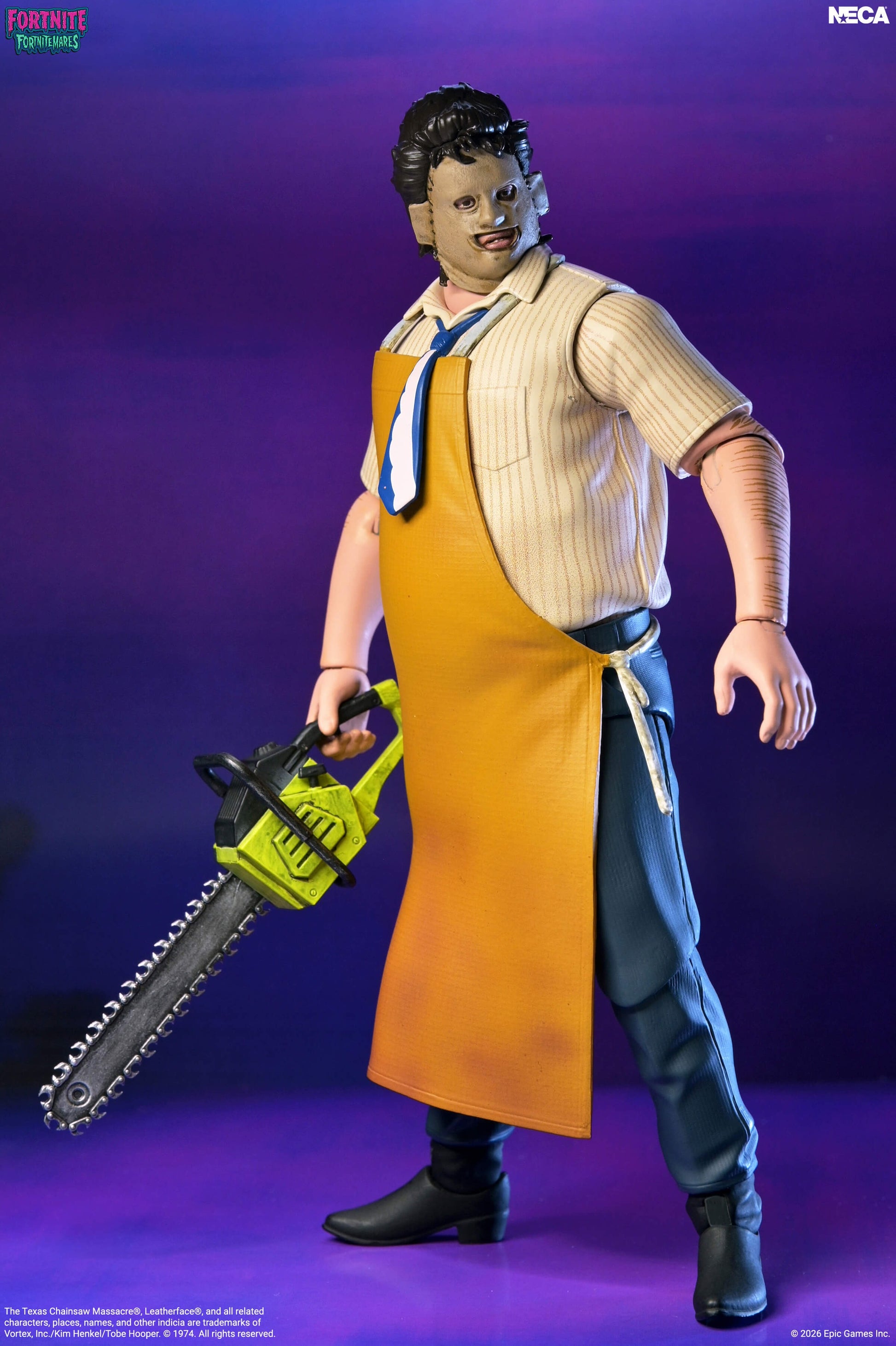 Fortnite x Texas Chainsaw Massacre: Fortnitemares: Leatherface: Action Figure - Neca Action Figures