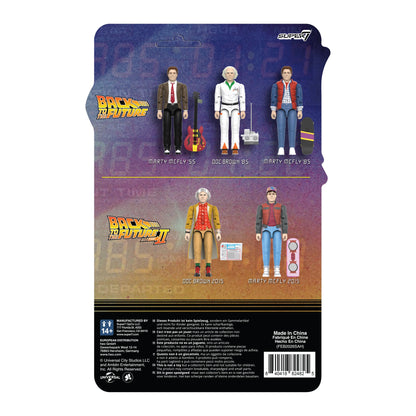 Back to the Future ReAction+ Action Figure Wave 02 Marty McFly Box Qty 2015 - Super7 Action Figures