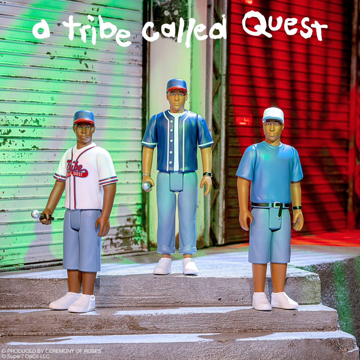 A Tribe Called Quest ReAction Action Figures 3-Pack The Low End Theory - Super7 Action Figures