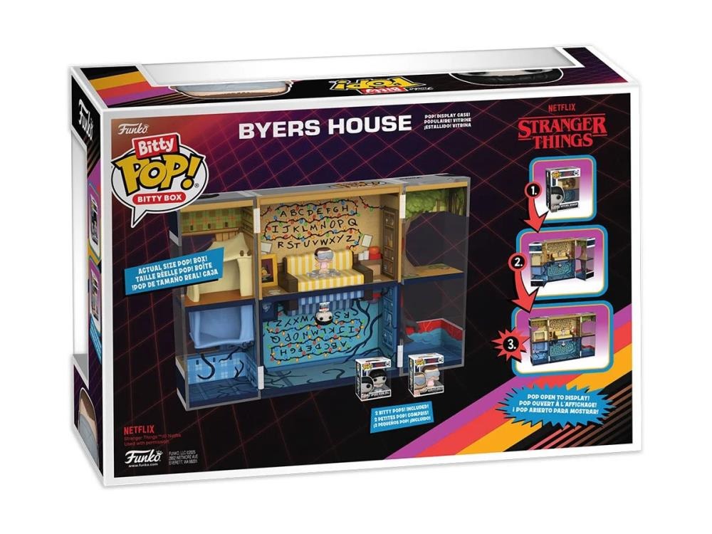 Stranger Things Bitty POP! Boxes Vinyl Figure Byers House - Funko POP! Figures