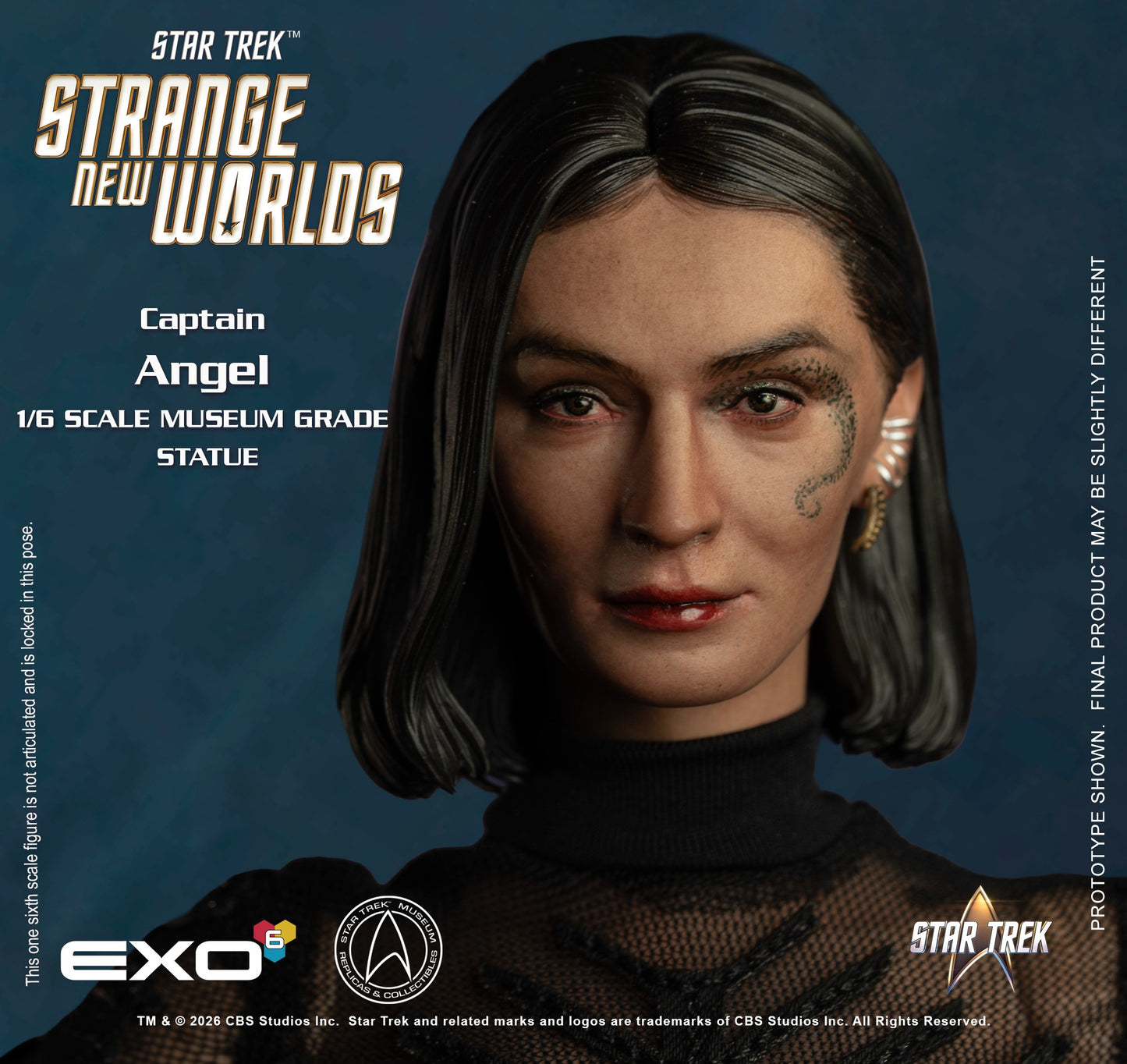 Star Trek: Strange New Worlds: Captain Angel: 1/6 Scale Statue