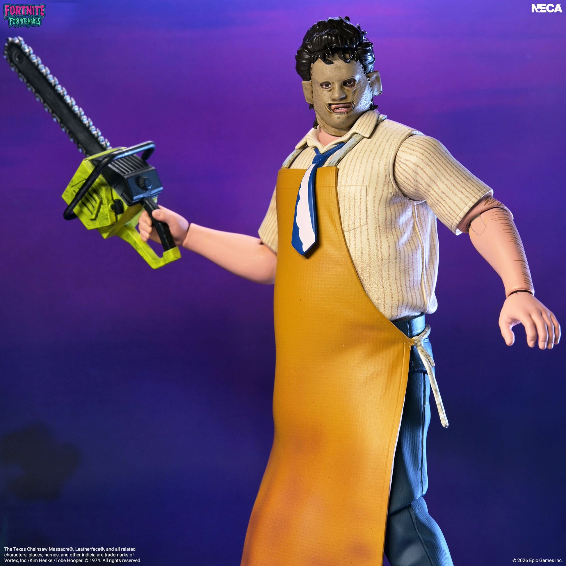 Fortnite x Texas Chainsaw Massacre: Fortnitemares: Leatherface: Action Figure - Neca Action Figures
