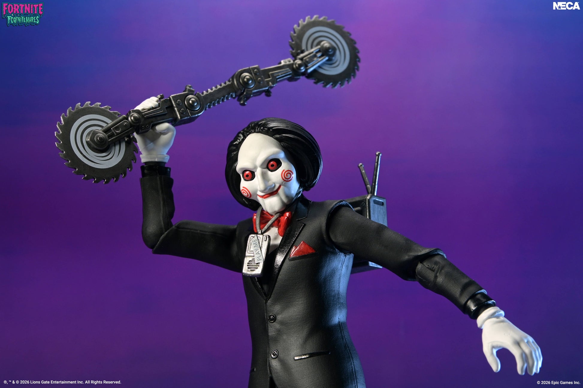 Fortnite x Saw: Fortnitemares: Billy; Action Figure - Neca Action Figures