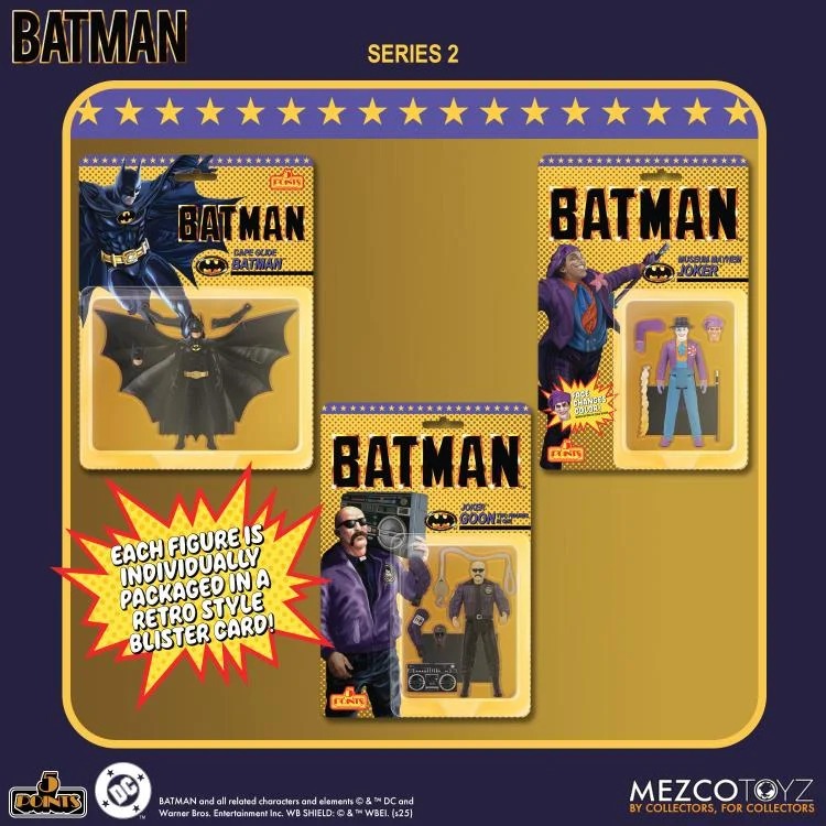 Batman: (1989): 5 Points Wave 2 Set Of 3 Action Figures