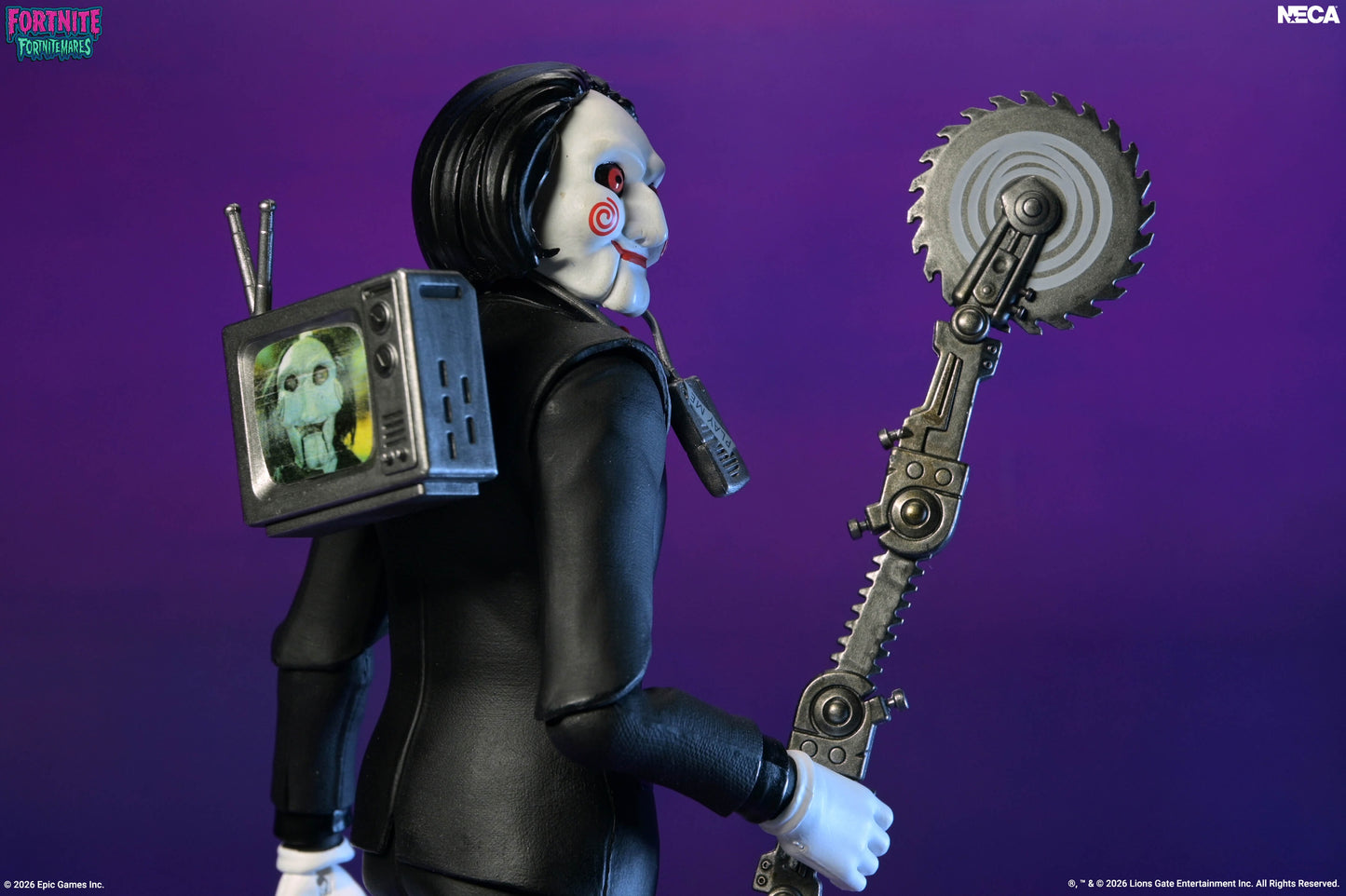 Fortnite x Saw: Fortnitemares: Billy; Action Figure - Neca Action Figures