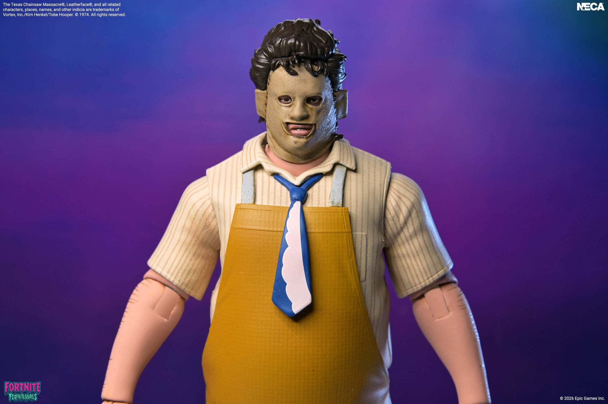 Fortnite x Texas Chainsaw Massacre: Fortnitemares: Leatherface: Action Figure - Neca Action Figures