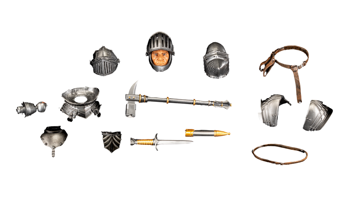Mythic Legions: Valiant Knight: Add-On Accessory Set