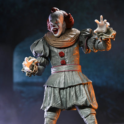 IT: Welcome to Derry: Pennywise: Ultimate 7 Inch: Action Figure - Neca Action Figures