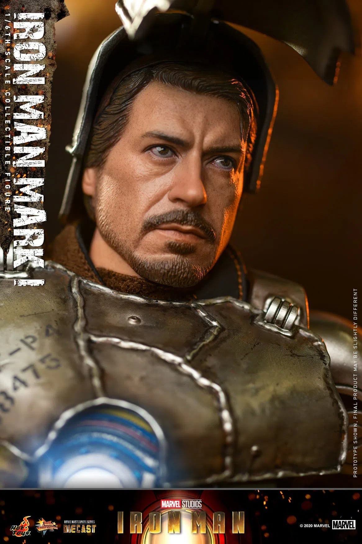 Iron Man: MK1: Iron Man 1: Diecast: Marvel: MMS605D40: Hot Toys