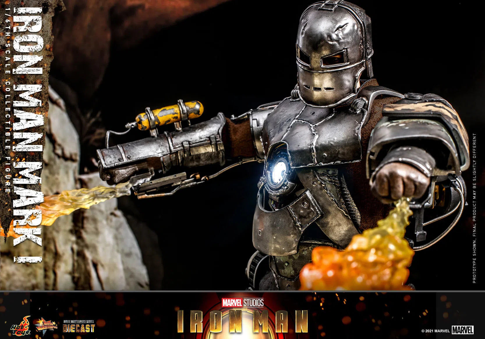 Iron Man: MK1: Iron Man 1: Diecast: Marvel: MMS605D40: Hot Toys