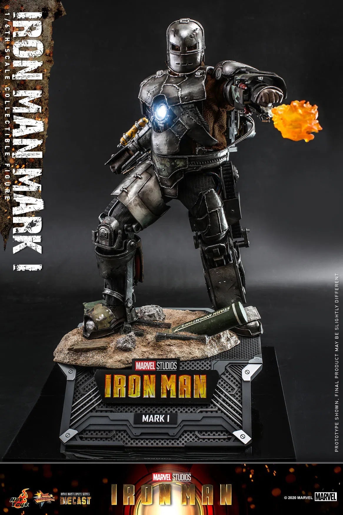 Iron Man: MK1: Iron Man 1: Diecast: Marvel: MMS605D40