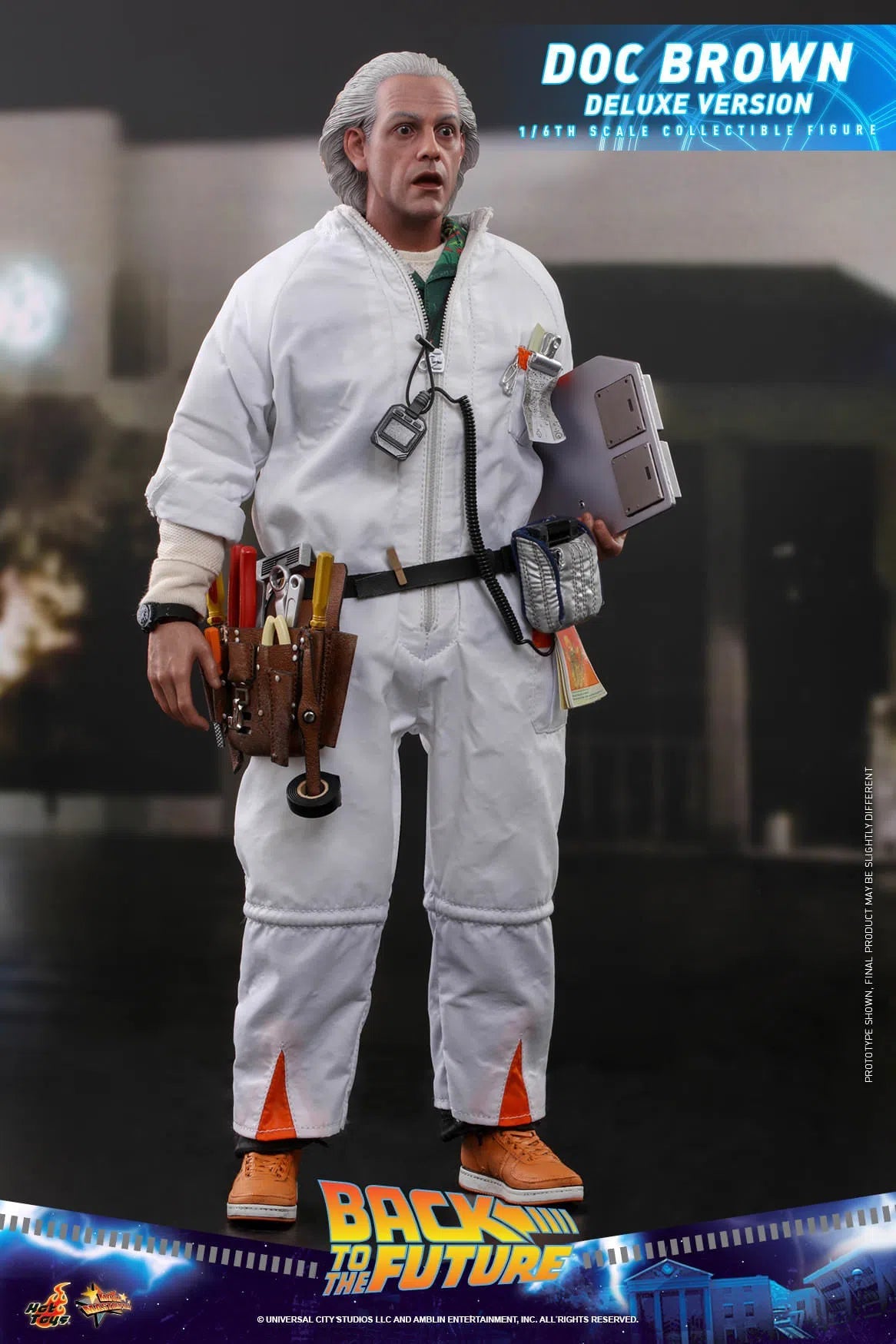 Doc Brown: Back To The Future: Deluxe Edition: MMS610: Hot Toys