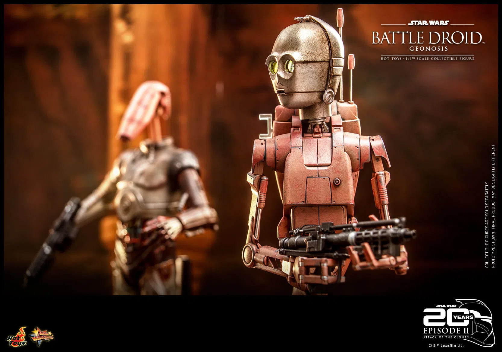 Battle Droid: Genosis: Star Wars: Attack Of The Clones: MMS649: Hot Toys