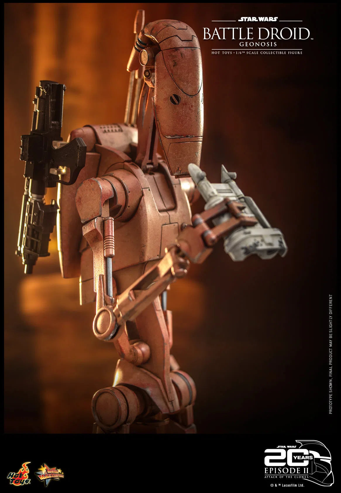 Battle Droid: Genosis: Star Wars: Attack Of The Clones: MMS649: Hot Toys